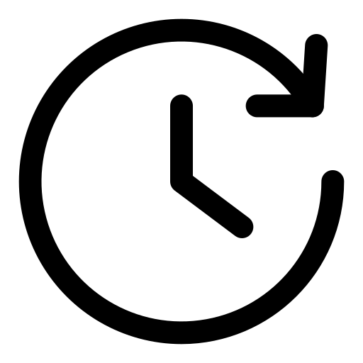 Icon representing the 45 minutes duration of the Manual Handling training Online.